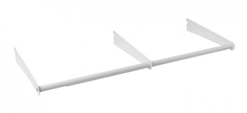 5656 - 2ft - 4ft Adjustable ShelfTrack Hang Rod Kit